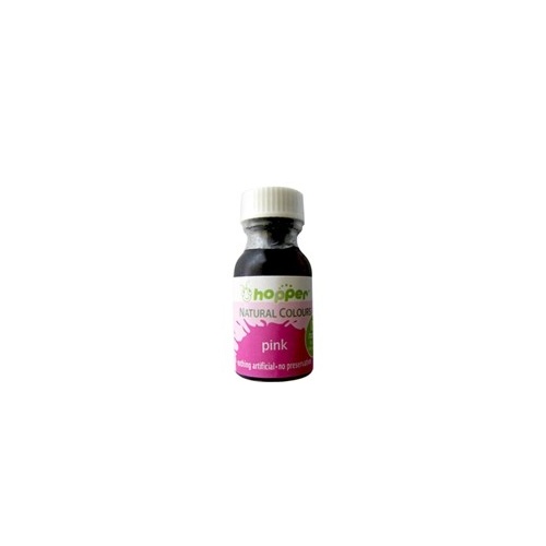 Hoppers Natural Colours (Pink) Food Colouring 20g