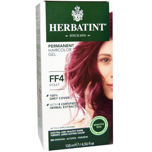 Herbatint Permanent Herbal Haircolour Gel Violet FF4 150ml