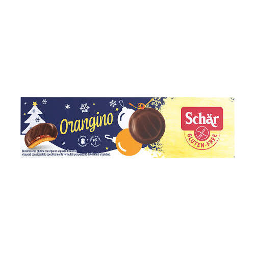 Schar Gluten Free Orangino Biscuits (Jaffa Cakes) 150g