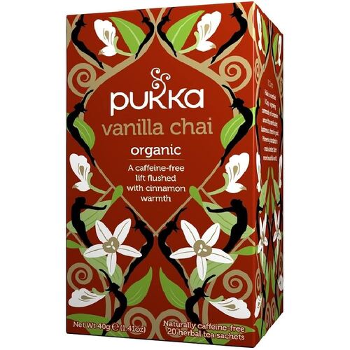 Pukka Vanilla Chai (20 Tea Bags) 