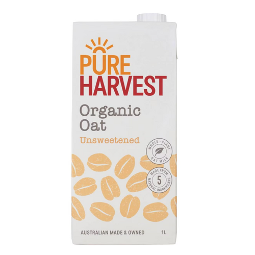 Pure Harvest Oat Milk (Unsweetened) 1L