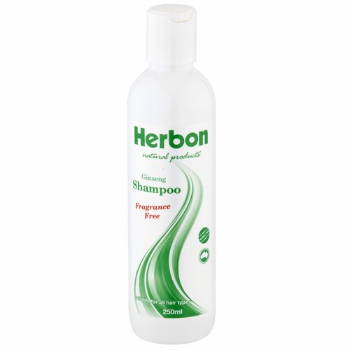 Herbon Ginseng Shampoo Frag Free 250ml  