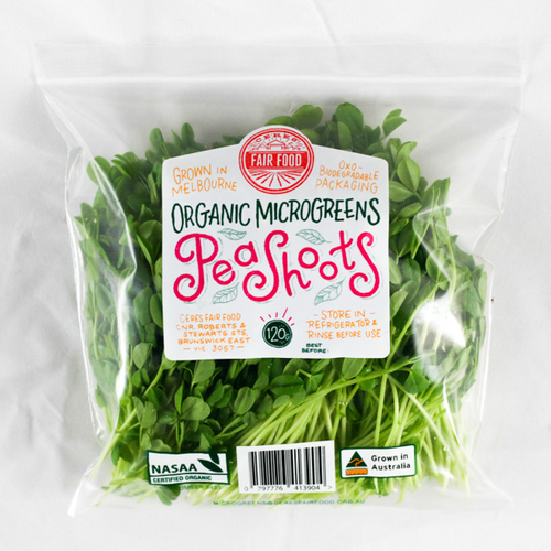 Pea Shoots Sprouts Fresh 120g