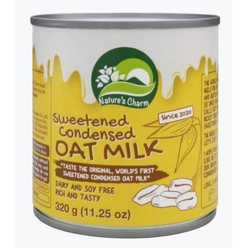 Natures Charm Sweetened Condensed Oat Milk (Tin) 320g