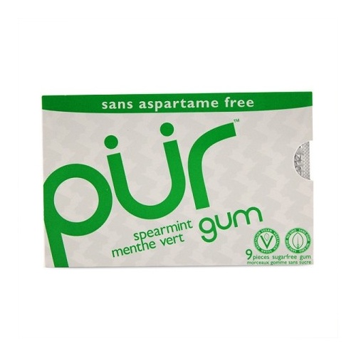 Pur Spearmint GUM Aspartame Free (9 Pieces) 12.6g